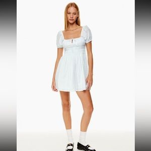 ARITZIA Sunday Best - Kay Dress Grey Sky